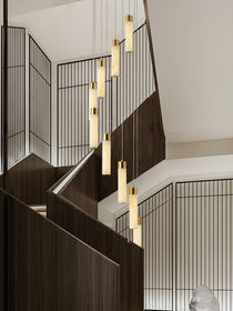 Luminous Alabaster Waterfall Chandelier - CasaraHouse