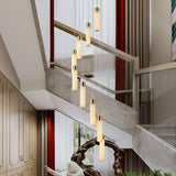 Luminous Alabaster Waterfall Chandelier - CasaraHouse