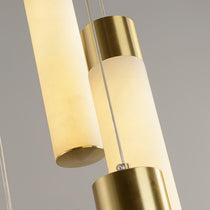 Luminous Alabaster Waterfall Chandelier - CasaraHouse