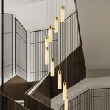 Luminous Alabaster Waterfall Chandelier - CasaraHouse