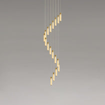 Luminous Alabaster Waterfall Chandelier - CasaraHouse