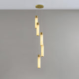 Luminous Alabaster Waterfall Chandelier - CasaraHouse