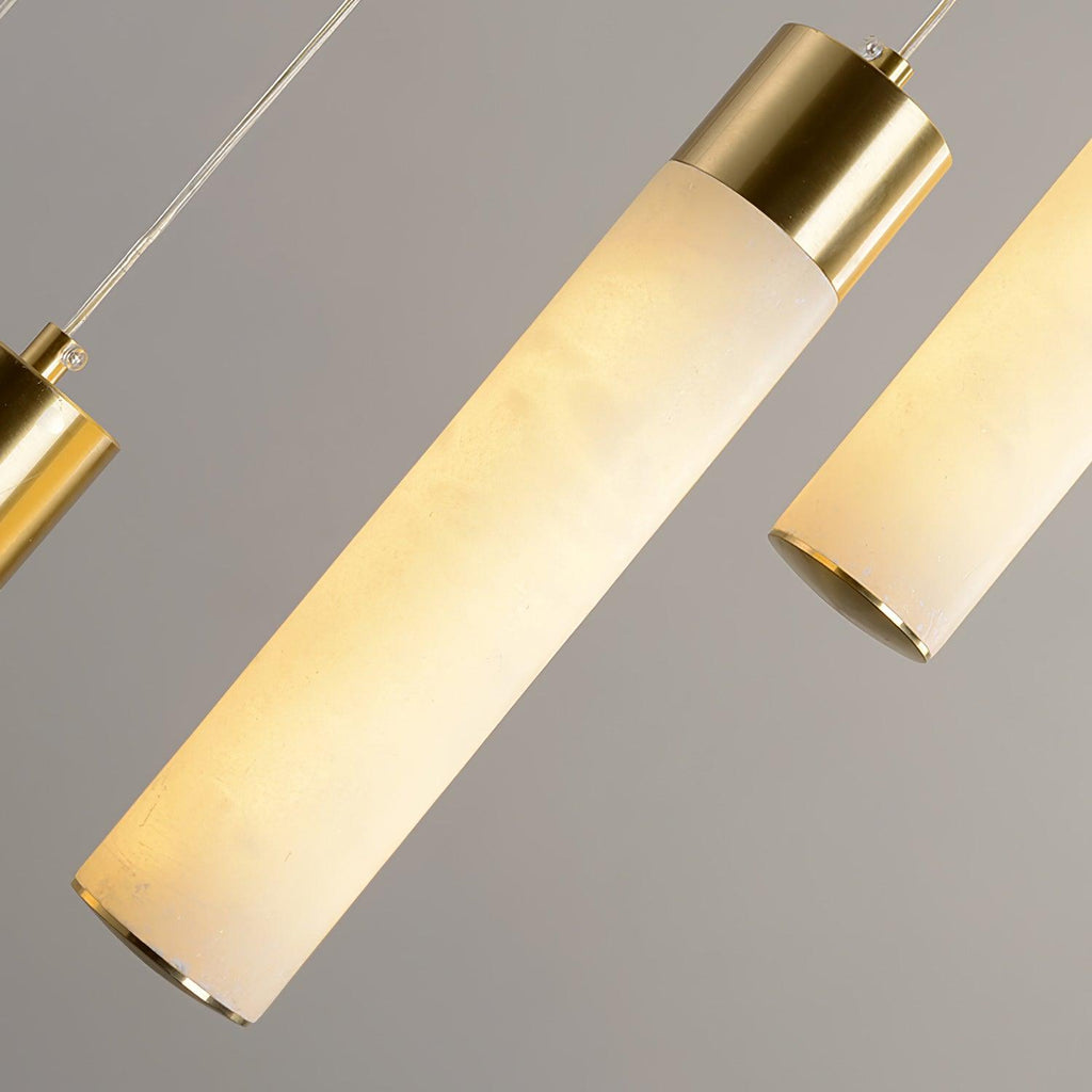 Luminous Alabaster Waterfall Chandelier - CasaraHouse