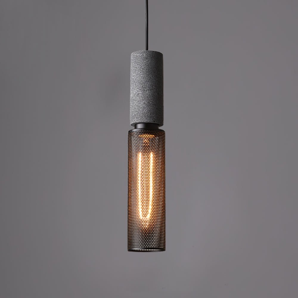 Cemra Industrial Mesh Pendant Light - CasaraHouse