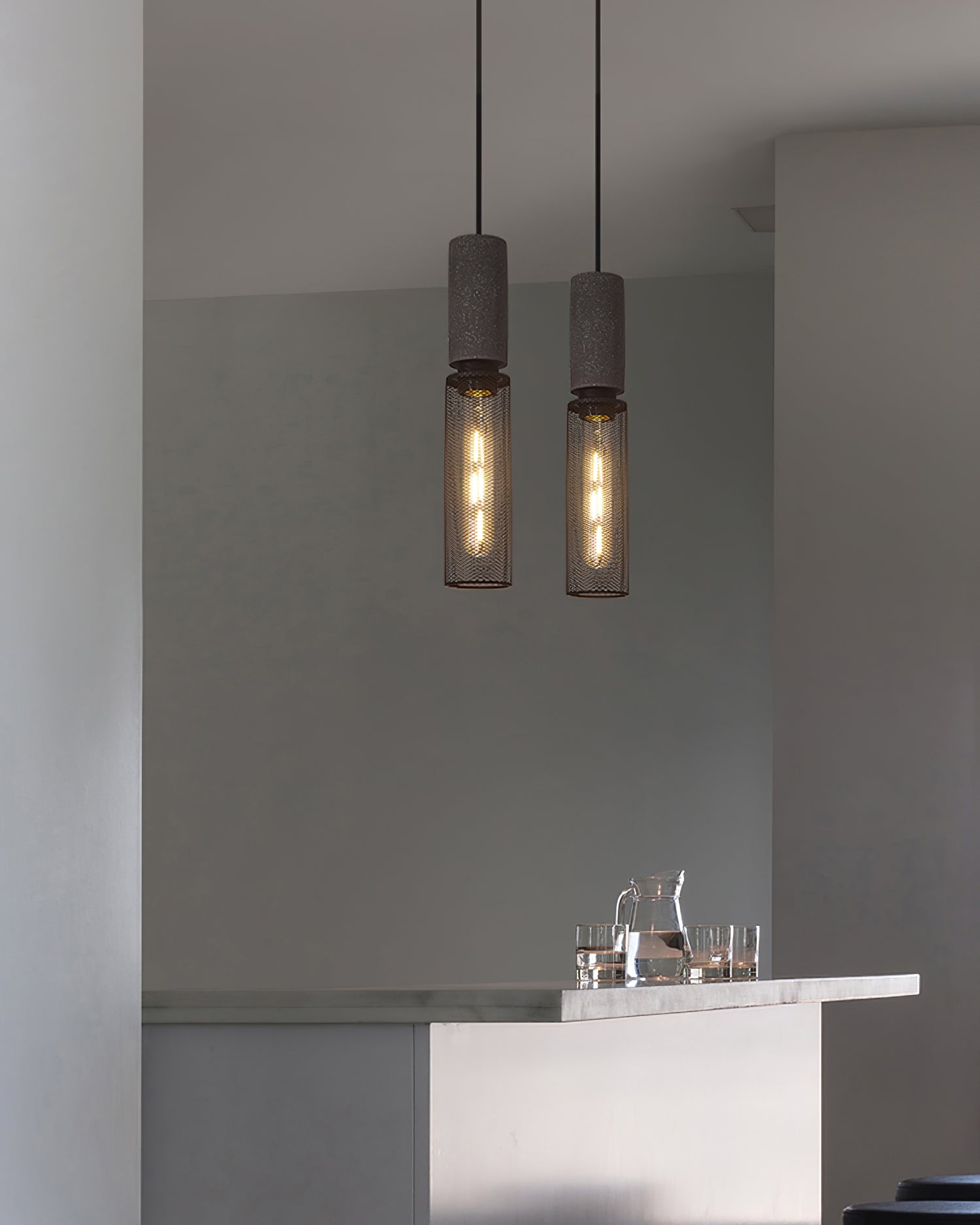 Cemra Industrial Mesh Pendant Light - CasaraHouse