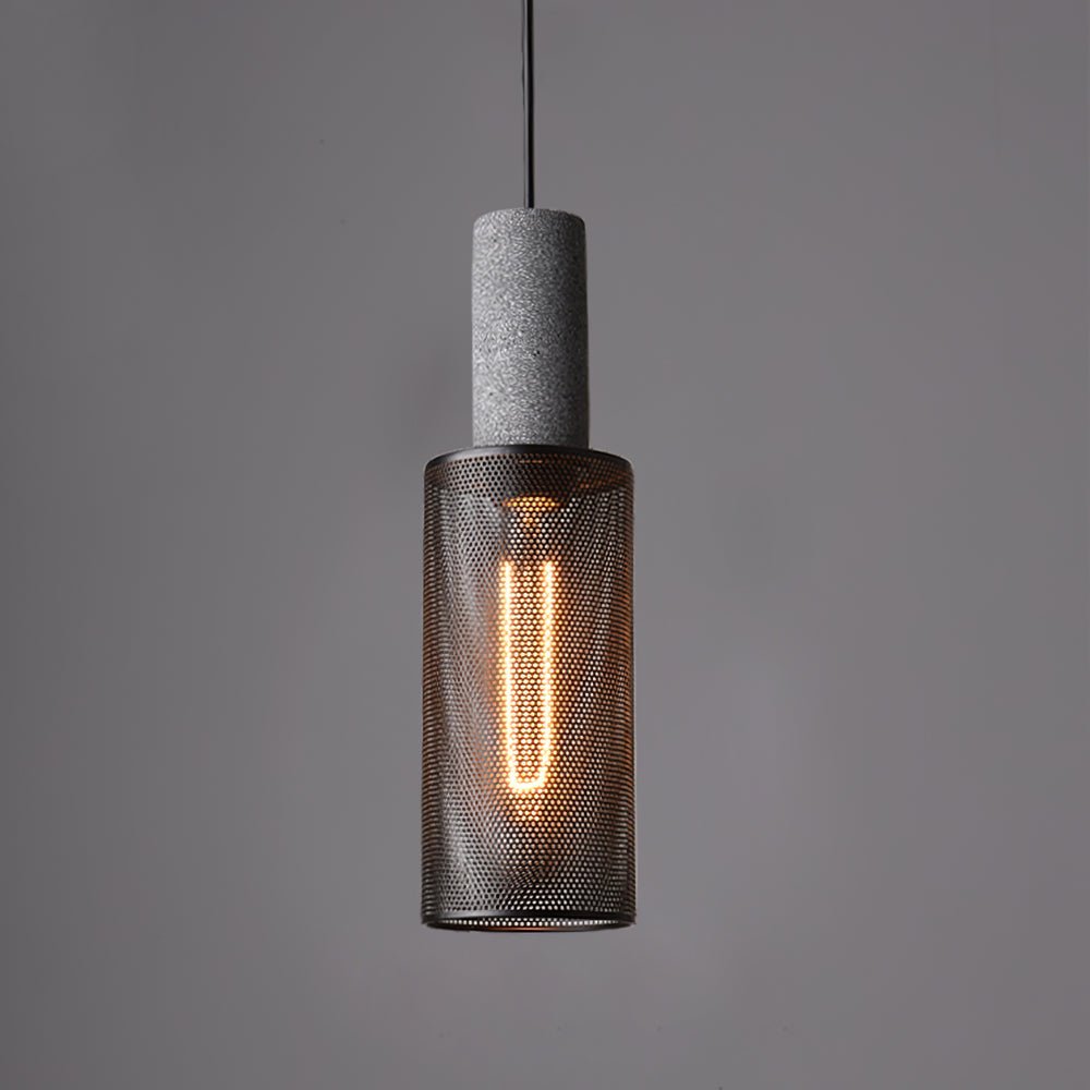 Cemra Industrial Mesh Pendant Light - CasaraHouse