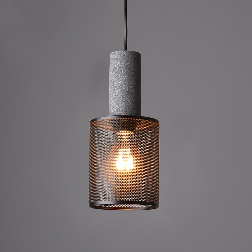 Cemra Industrial Mesh Pendant Light - CasaraHouse