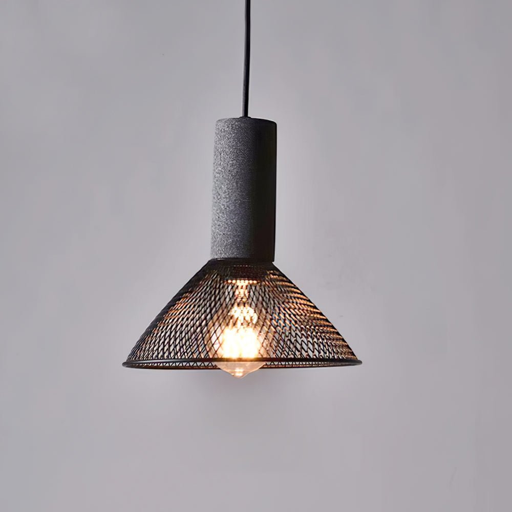 Cemra Industrial Mesh Pendant Light - CasaraHouse