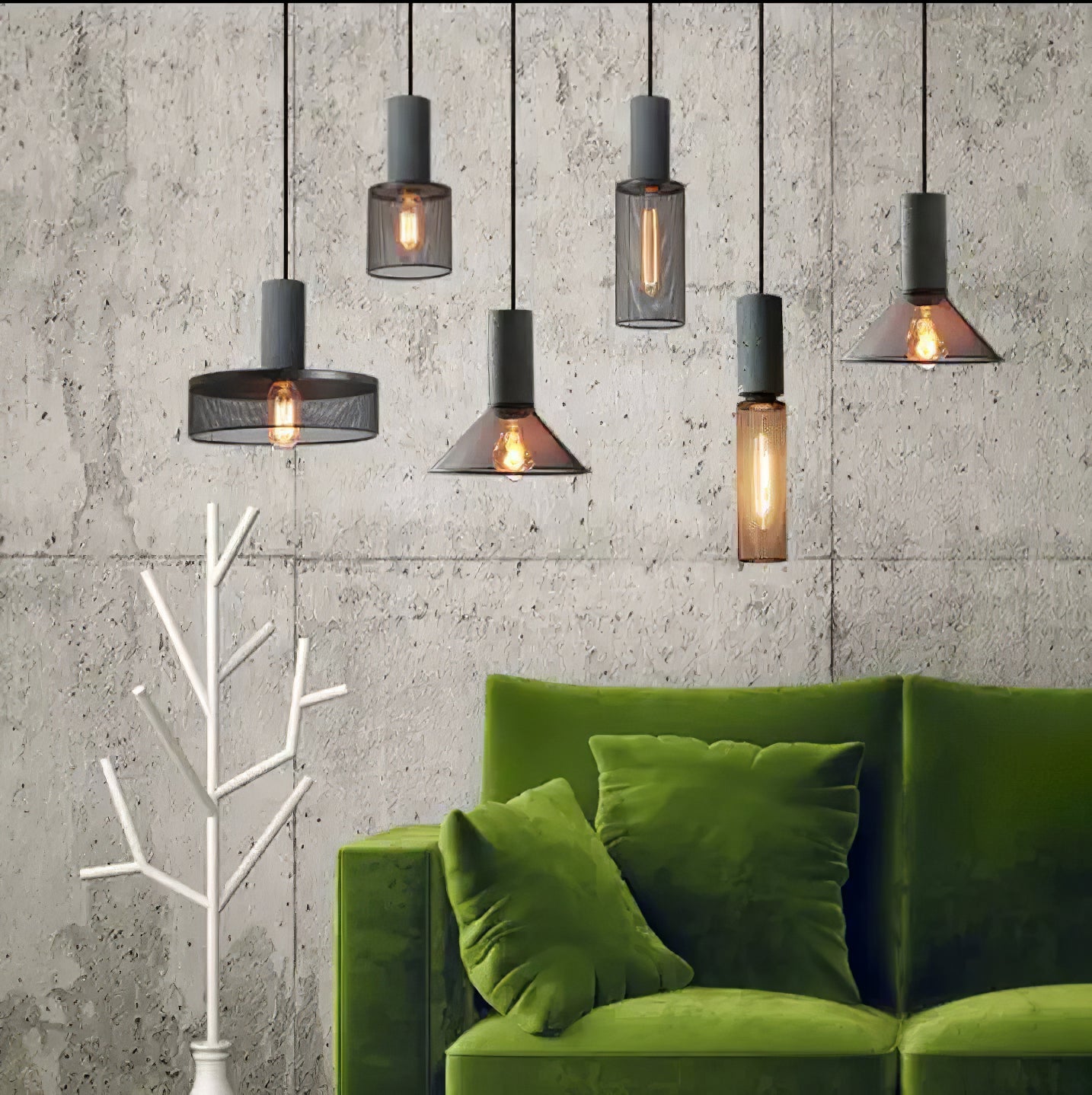 Cemra Industrial Mesh Pendant Light - CasaraHouse