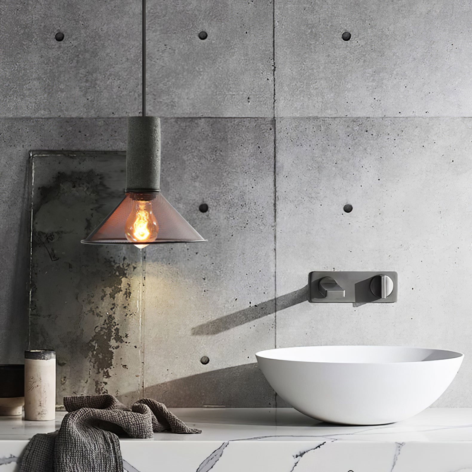 Cemra Industrial Mesh Pendant Light - CasaraHouse