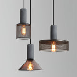 Cemra Industrial Mesh Pendant Light - CasaraHouse