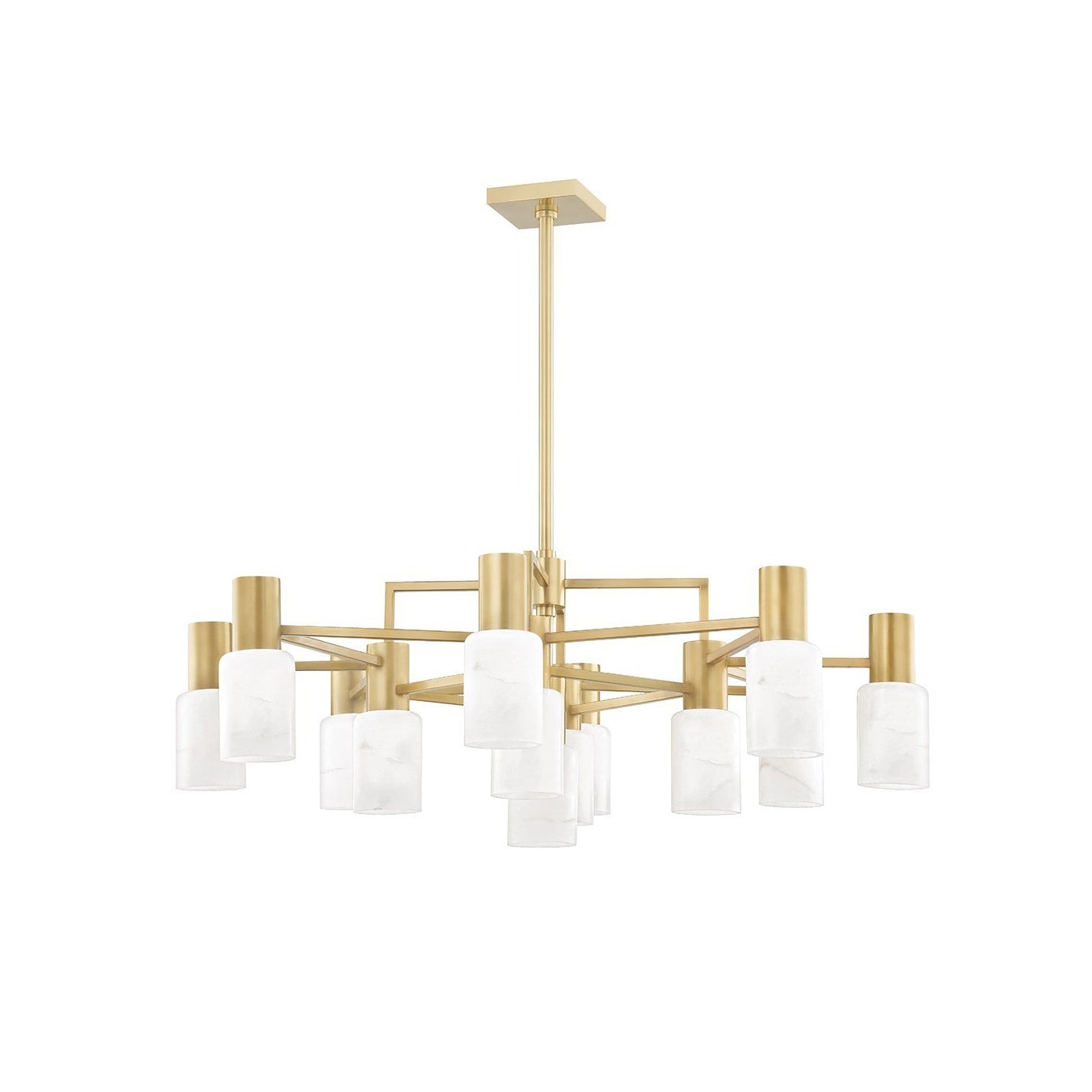 Centerport Alabaster Chandelier Secondary image