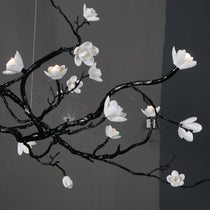 Exquisite Ceramic Flower Chandelier - CasaraHouse