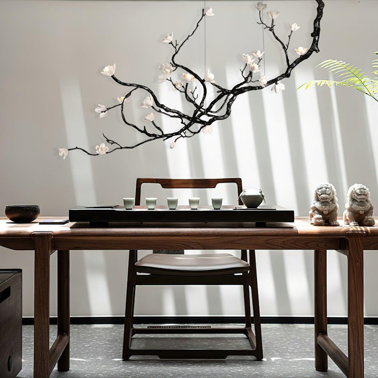 Exquisite Ceramic Flower Chandelier - CasaraHouse