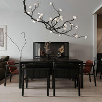 Exquisite Ceramic Flower Chandelier - CasaraHouse