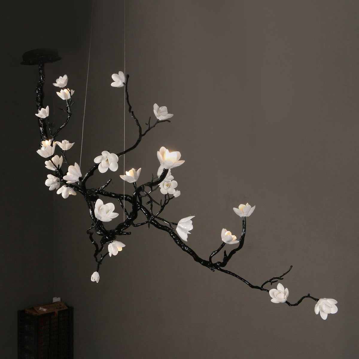Exquisite Ceramic Flower Chandelier - CasaraHouse