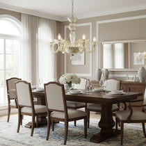 Champagne Ares Murano Glass Chandelier
