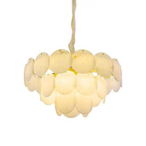 Spain Alabaster Flake Brass Living Room Chandelier