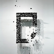 Charcoal Shape O Chandelier