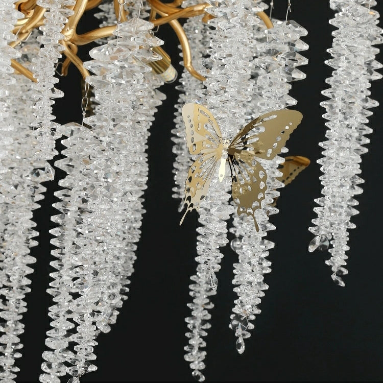 Branch Crystal Icicle Chandelier