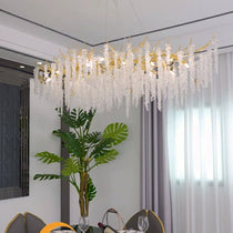 Branch Crystal Icicle Chandelier