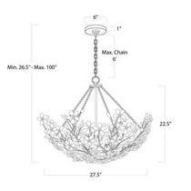Cherish 12 Lights Round Chandelier