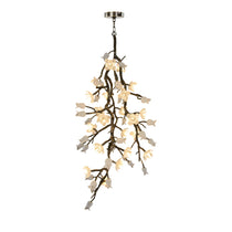 Churippu Branch Brass Chandelier
