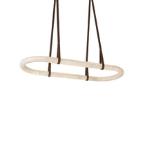 Circle Alabaster Chandelier