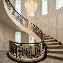 Elegant Harmony Spiral Chandelier - CasaraHouse