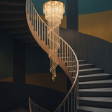 Elegant Harmony Spiral Chandelier - CasaraHouse