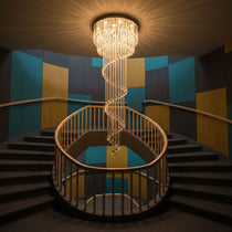 Elegant Harmony Spiral Chandelier - CasaraHouse