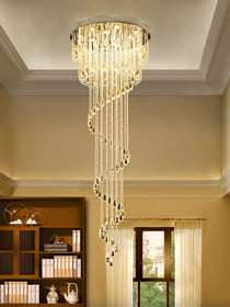 Elegant Harmony Spiral Chandelier - CasaraHouse