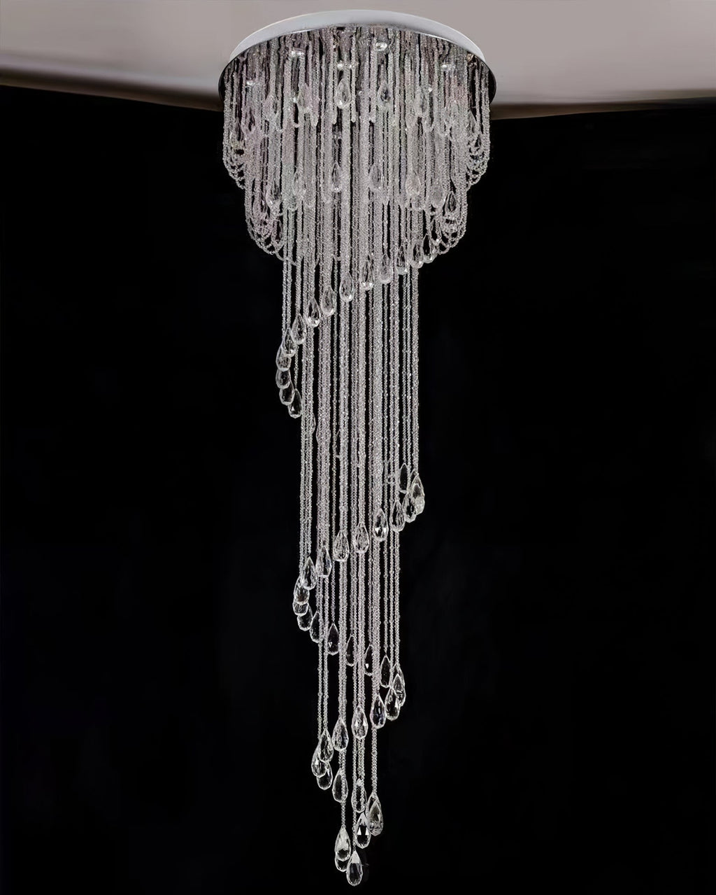 Elegant Harmony Spiral Chandelier - CasaraHouse