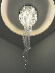 Elegant Harmony Spiral Chandelier - CasaraHouse