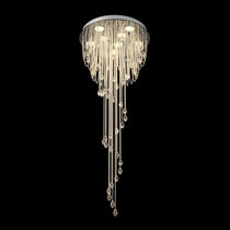 Elegant Harmony Spiral Chandelier - CasaraHouse