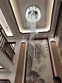 Elegant Harmony Spiral Chandelier - CasaraHouse