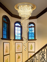 Elegant Harmony Spiral Chandelier - CasaraHouse