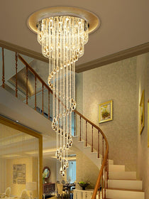 Elegant Harmony Spiral Chandelier - CasaraHouse