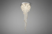 Elegant Harmony Spiral Chandelier - CasaraHouse