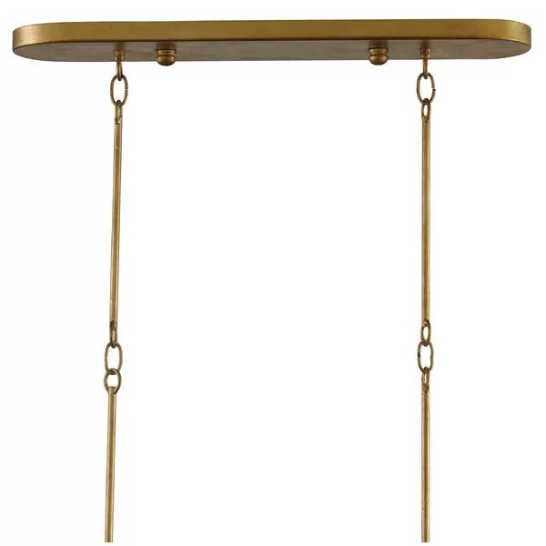 Classic Lotus 1 Tier 6 Light Chandelier