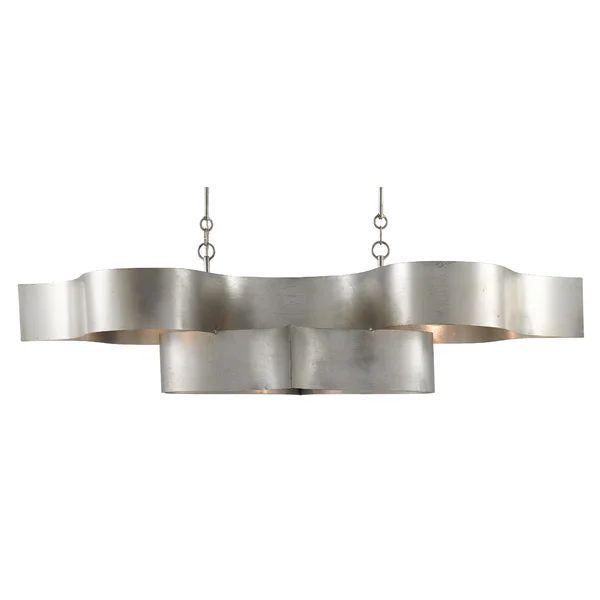 Classic Lotus 1 Tier 6 Light Chandelier