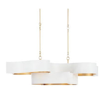 Classic Lotus 1 Tier 6 Light Chandelier