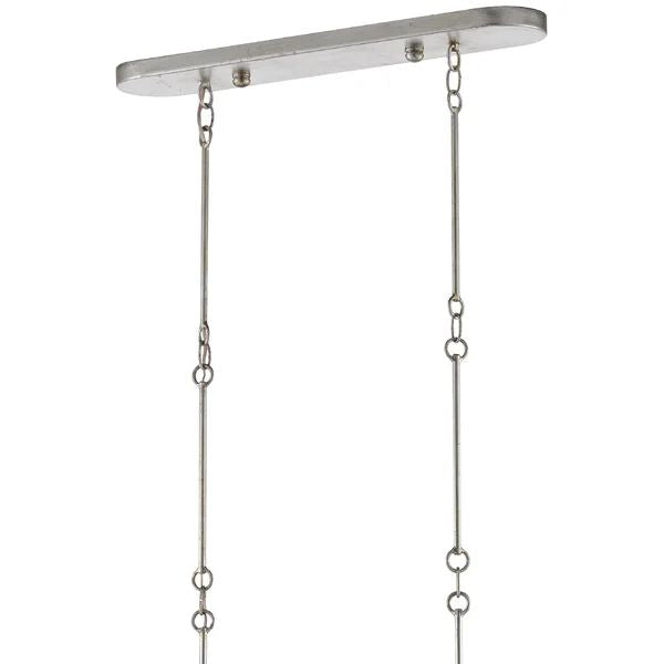 Classic Lotus 1 Tier 6 Light Chandelier
