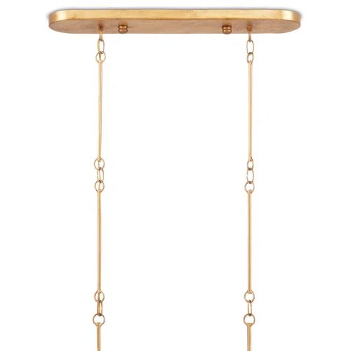 Classic Lotus 1 Tier 6 Light Chandelier