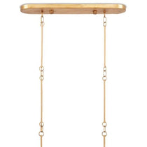 Classic Lotus 1 Tier 6 Light Chandelier