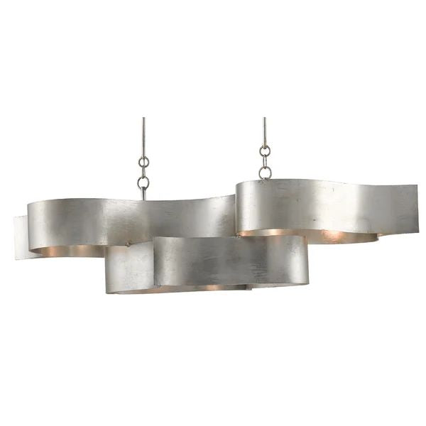 Classic Lotus 1 Tier 6 Light Chandelier