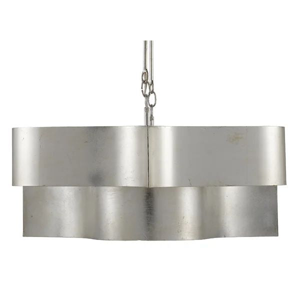 Classic Lotus 1 Tier 6 Light Chandelier