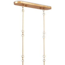 Classic Lotus 1 Tier 6 Light Chandelier