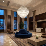 Contemporary Clear Grande Palermo Chandelier - CasaraHouse