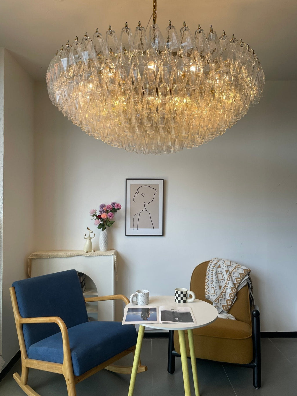 Clear Sorrento Chandelier